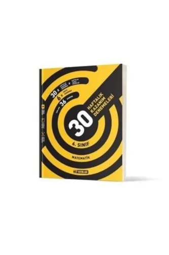HIZ 6.SINIF MATEMATİK 30 HAFTALIK DENEME