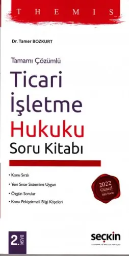 THEMIS Ticari İşletme Hukuku Soru Kitabı