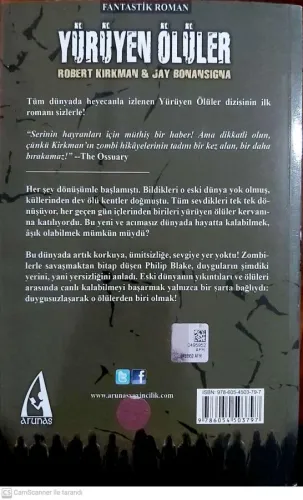 Yürüyen Ölüler Robert Kirkman Arunas Yayıncılık %15 indirimli