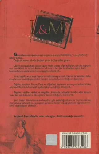 Babil'de Ölüm İstanbul'da Aşk İskender Pala L&M Yayıncılık %40 indirim
