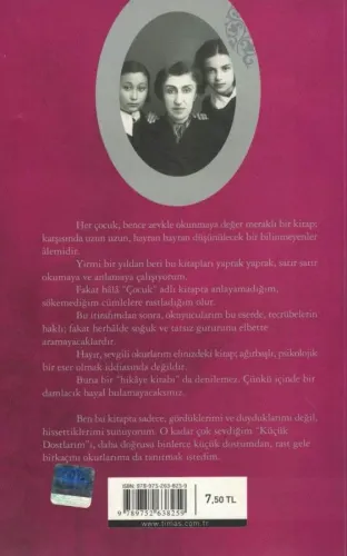 Benim Küçük Dostlarım Halide Nusret Zorlutuna Timaş Yayınları %34 indi