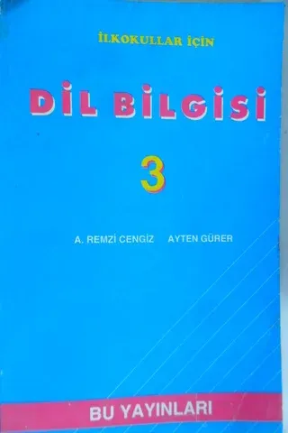 İlkokullar İçin Dil Bilgisi 3