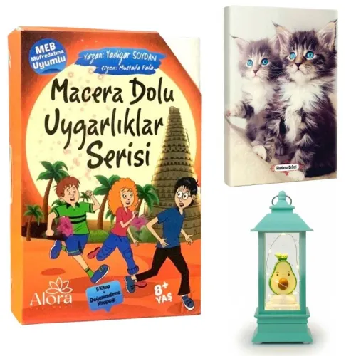 Macera Dolu Uygarlıklar 5 Kitap - Maviş Kediler Planlama Defteri ve Av