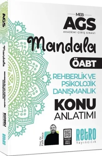 Retro Yayıncılık MEB AGS ÖABT Rehberlik ve Psikolojik Danışmanlık Mandala Konu Anlatımı