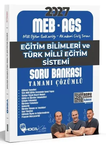 Hoca Kafası Yayınları 2027 MEB-AGS Eğitim Bilimleri ve Türk Milli Eğit