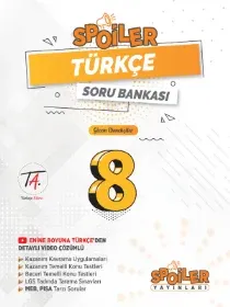 Spoiler 8. Sınıf Türkçe Soru Bankası