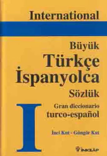 Büyük Türkçe İspanyolca Sözlük 1 (Ciltli)
