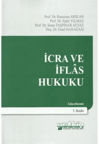 İcra ve İflas Hukuku