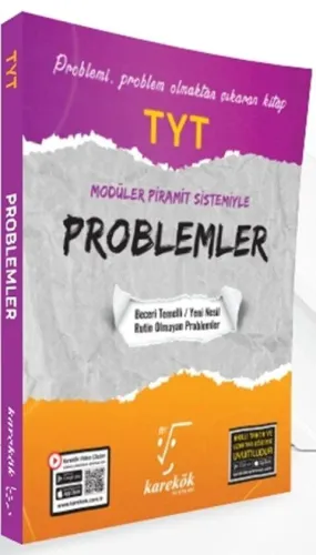 Karekök Yayınları TYT Problemler Modüler Piramit Sistemiyle MPS