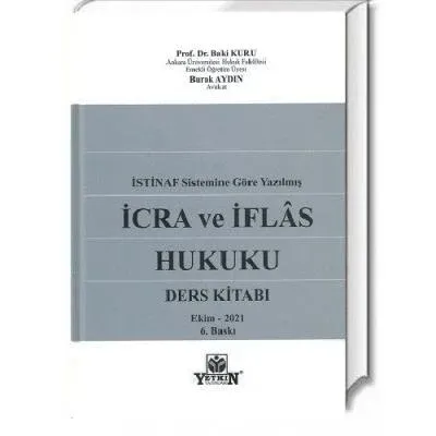 İcra ve İflas Hukuku Ders Kitabı