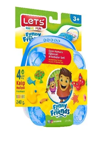 Lets Oyun Hamuru Saplı Dikdörtgen Kutu  L8652