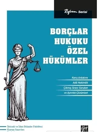 Reform Serisi Borçlar Hukuku Özel Hükümler