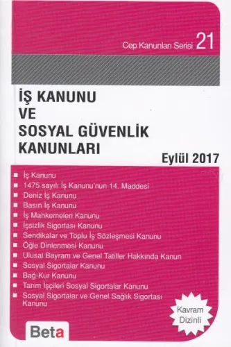 İş Kanunu ve Sosyal Güvenlik Kanunları