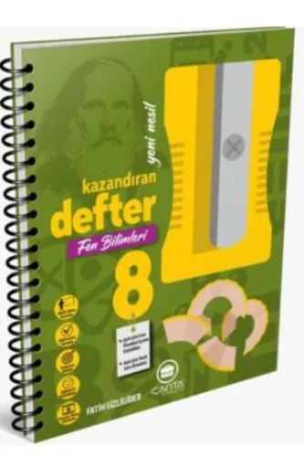 ÇANTA 8.SINIF FEN BİLİMLERİ OKULA YARDIMCI KAZANDIRAN DEFTER