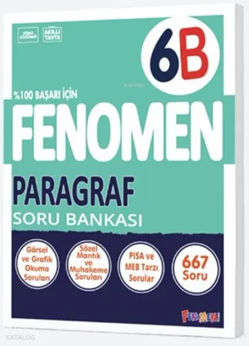 Gama Fenomen 6.Sınıf Paragraf Soru Bankası