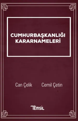 Cumhurbaşkanlığı Kararnameleri