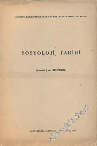 Sosyoloji Tarihi -        1955