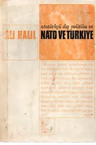 Atatürkçü Doş Politika ve Nato Ve Türkiye