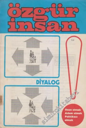 Özgür İnsan - Aylık Dergi - Dosya: Diyalog - Ozan Olmak - Adam Olmak - Politikacı Olmak - Sayı: 46  6    Nisan