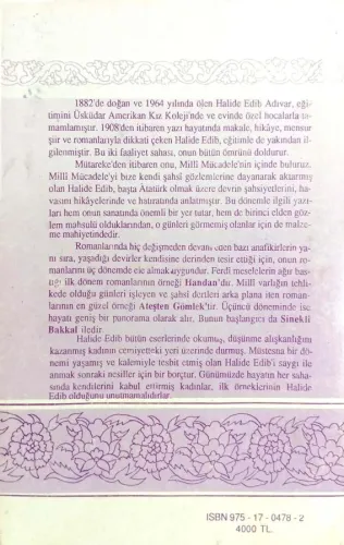 Halide Edip Adıvar İnci Enginün Kültür Bakanlığı