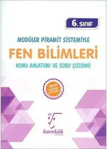 Karekök Yayınları 6. Sınıf Fen Bilimleri MPS Konu Anlatımlı Soru Banka