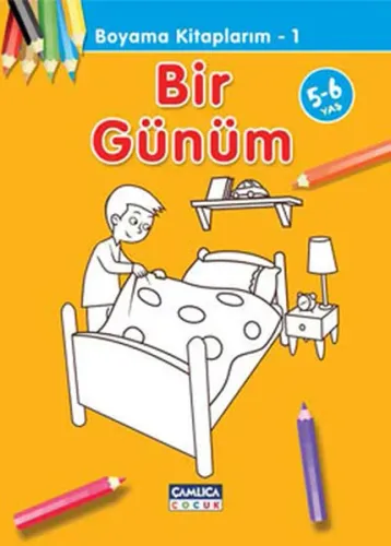 Bir Günüm; Boyama Kitaplarım 1