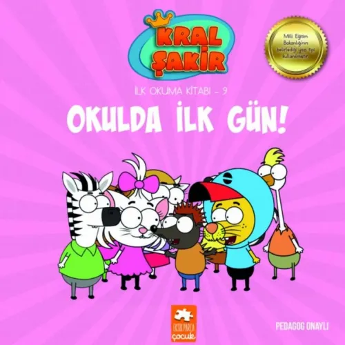 KRAL ŞAKİR İLK OKUMA KİTABI 9  OKULDA İLK GÜN !