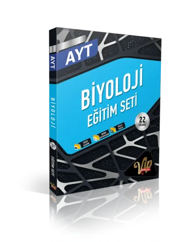 VİP AYT BİYOLOJİ EĞİTİM SETİ - (BRONZ)