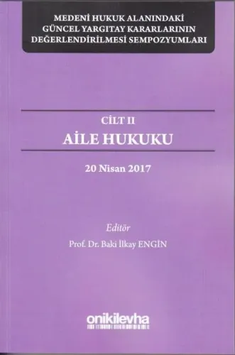 Aile Hukuku Cilt II