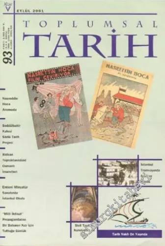 Toplumsal Tarih - Sayı: 93  Cilt: 16    Eylül 2001