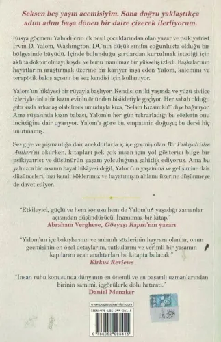 Bir Psikiyatristin Anıları Irvin D. Yalom Pegasus Yayıncılık %52 indir
