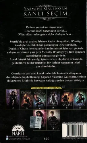 Kanlı Seçim Yasmine Galenorn Martı Yayınevi %64 indirimli