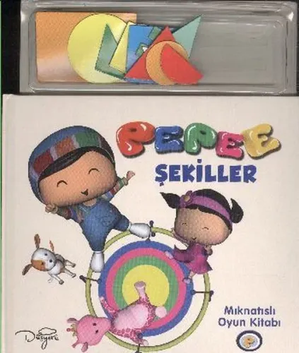 Mıknatıslı Oyun Kitabı-Pepee Şekiller