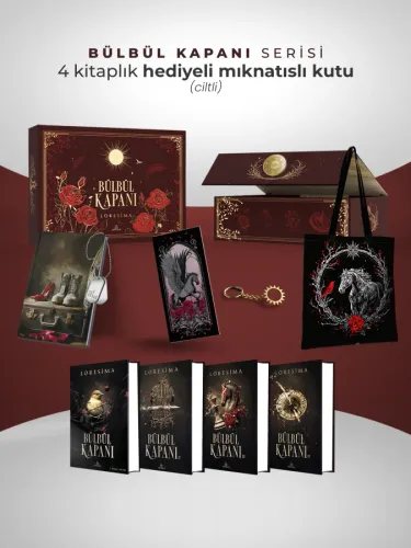 SET-BÜLBÜL KAPANI SERİSİ(4 KİTAP) MIKNATISLI KUTU-CİLTLİ