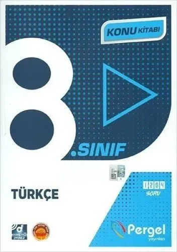 Pergel Yayınları 8. Sınıf Türkçe Konu Kitabı
