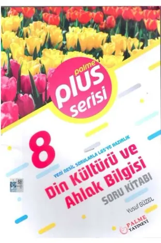 Palme Yayınları 8. Sınıf LGS Din Kültürü ve Ahlak Bilgisi Plus Serisi Soru Kitabı