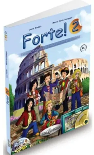 Forte 2 + CD İtalyanca Temel-üst Seviye 7-11 yaş