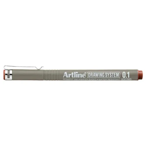 Artline Drawing System 0.1 Çizim Kalemi Uç:0,1mm Sepia