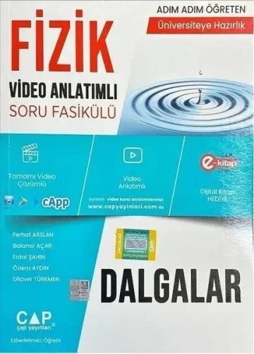 Çap Yayınları Fizik Dalgalar Konu Anlatımlı Soru Bankası