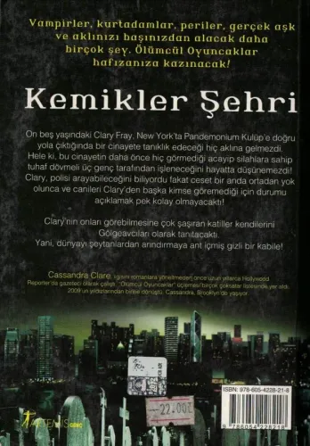 Kemikler Şehri Ölümcül Oyuncaklar Cassandra Clare Artemis Yayınları %6