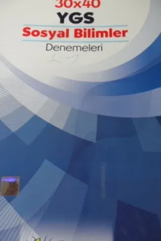 30 x 40 ÖSS Sosyal Bilimler Denemeleri