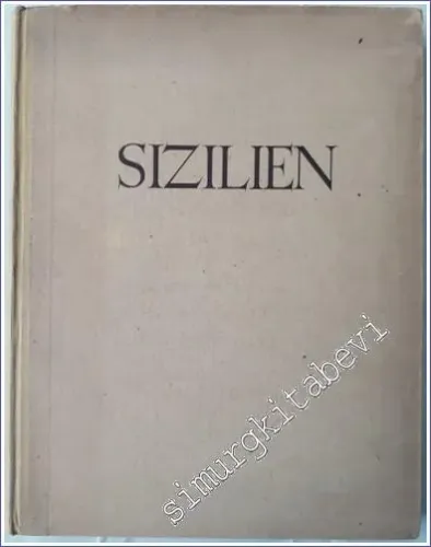 Sizilien : Kunst Kultur Landschaft CİLTLİ -        1945