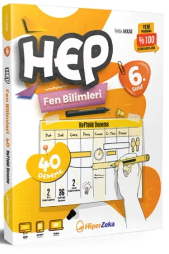 HİPERZEKA 6. SINIF HEP FEN BİLİMLERİ HAFTALIK DENEME
