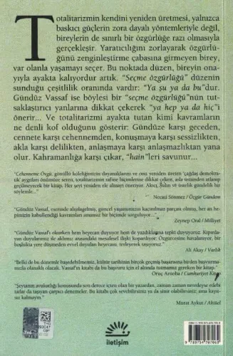 Cehenneme Övgü - Gündelik Hayatta Totalitarizm Gündüz Vassaf İletişim 