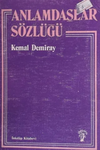Anlamdaşlar Sözlüğü