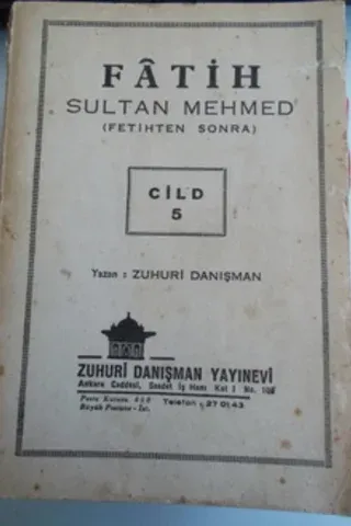 Fatih Sultan Mehmed Cild 5