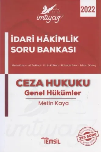 Ceza Hukuku Genel Hükümler