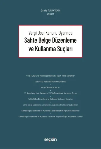 Sahte Belge Düzenleme ve Kullanma Suçları