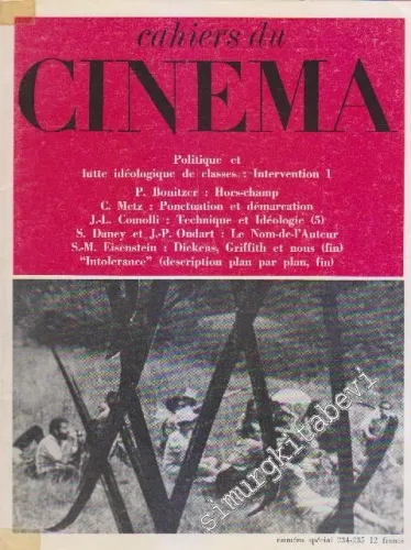 Cahiers Du Cinema - Sayı: 234 - 235      Decembre - Fevrier 1971