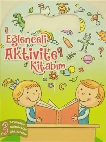 Eğlenceli Aktivite Kitabım-3 Yeşil
